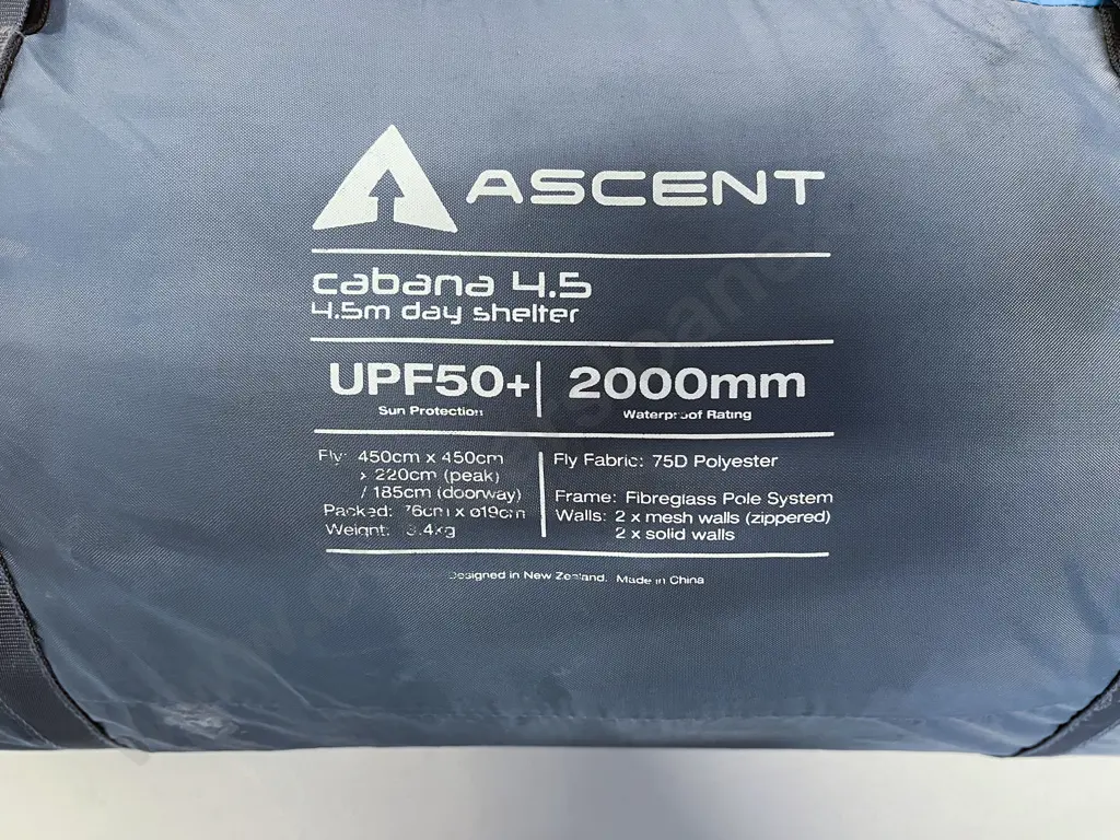 Ascent - Cabana 4.5M day Shelter Image 1++