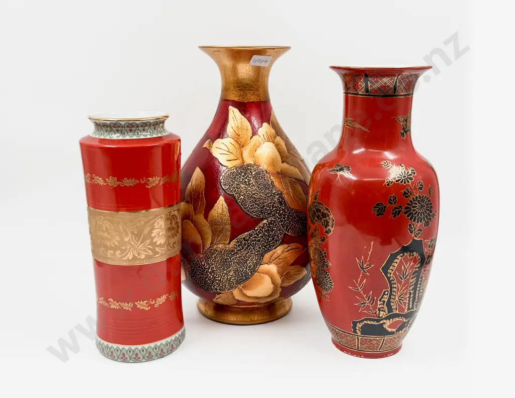 Three Assorted Vases Image 1++