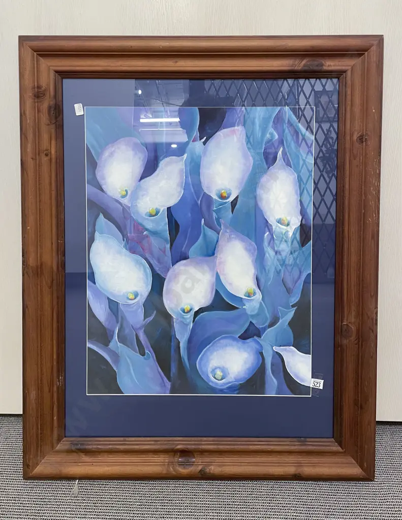 Unsigned - Floral Still Life - Oil on Board Image 1++