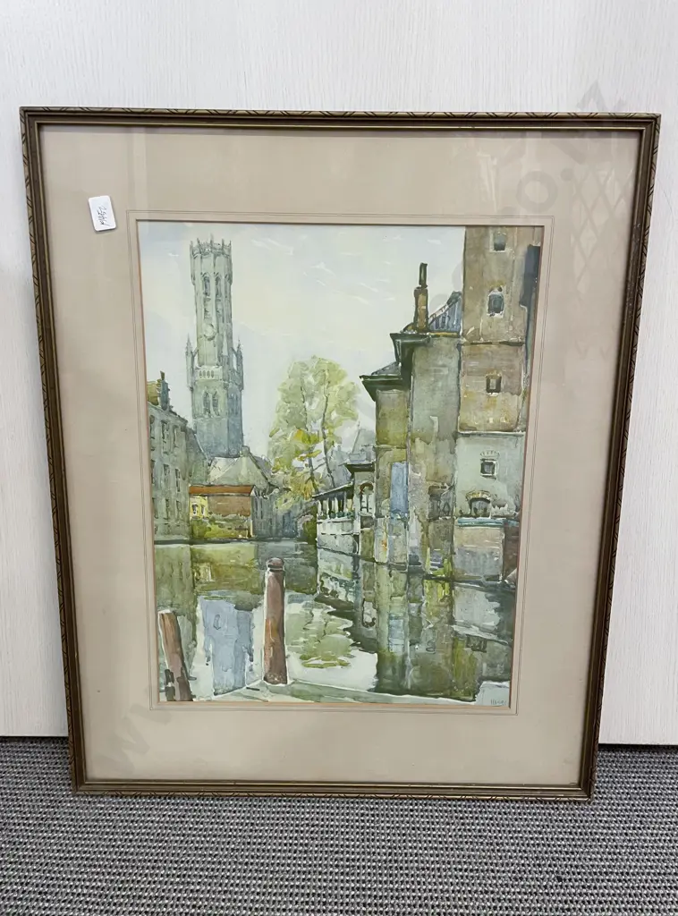 Two Townscape Study Prints Image 1++