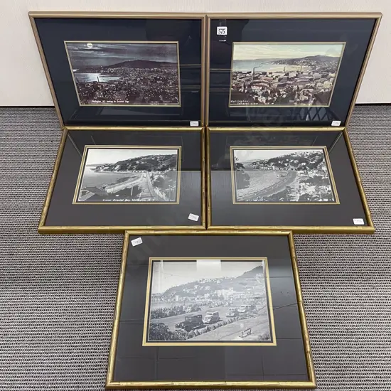 Five Assorted Wellington Aerial Prints
