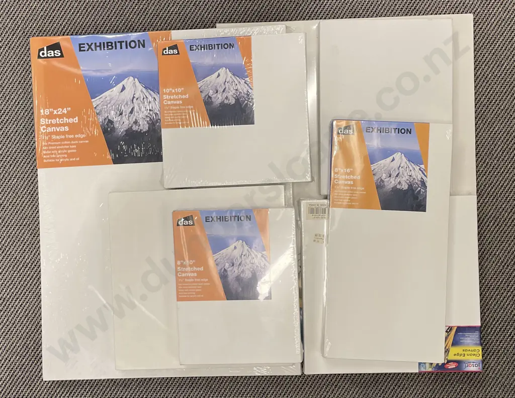 Eight Assorted As New Canvases Image 1++