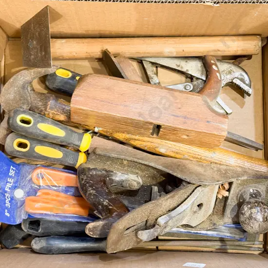Quantity of Assorted Tools together with Vintage Stanley Plane