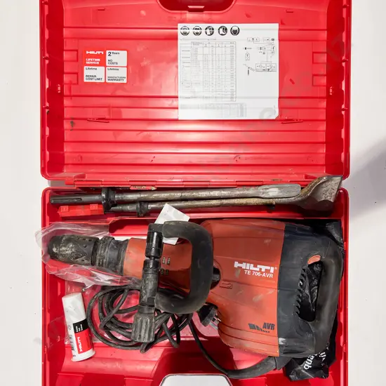 Hilti TE 706  Hammer Drill in Case