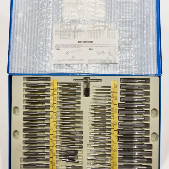 110 Piece Tap & Die Set