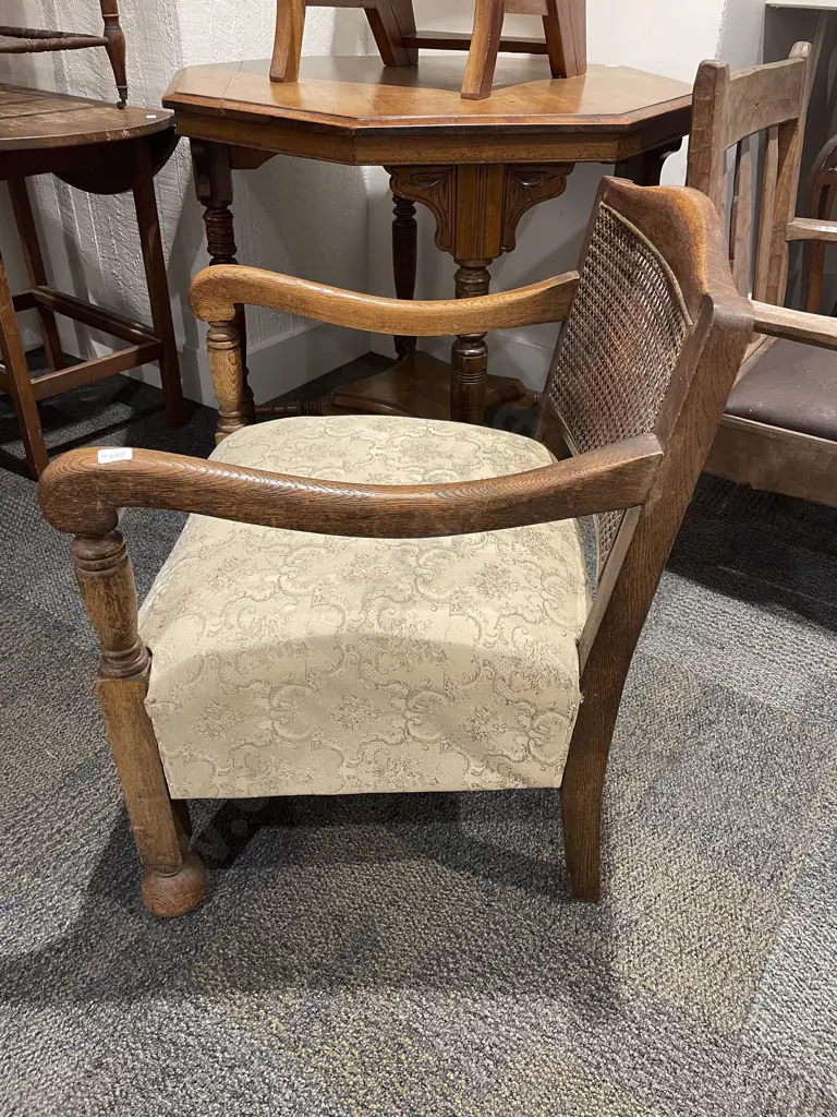 Oak Wycombe Back Armchair Image 1++