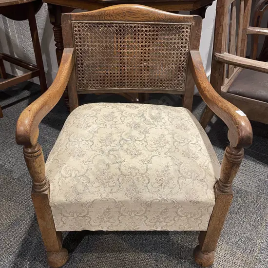 Oak Wycombe Back Armchair