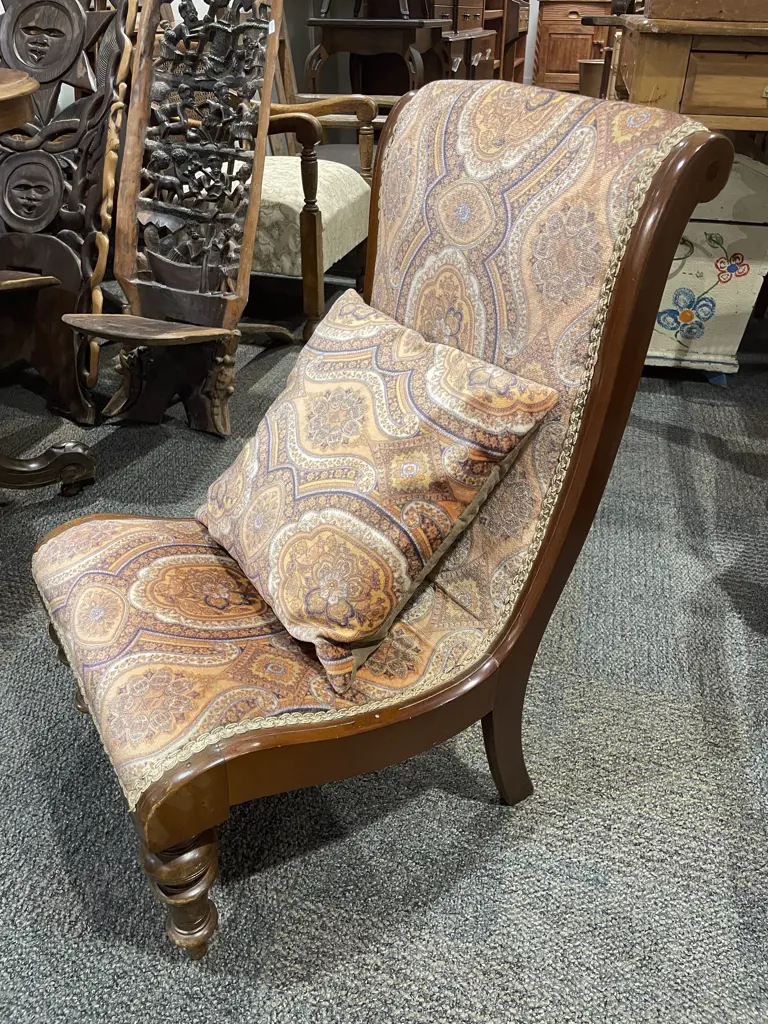Mahogany Nursing Chair Image 1++