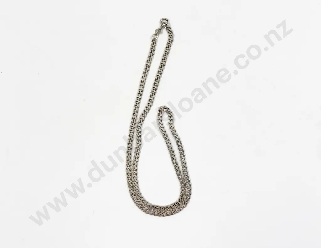 Sterling Silver Fancy Link Neck Chain Image 1++