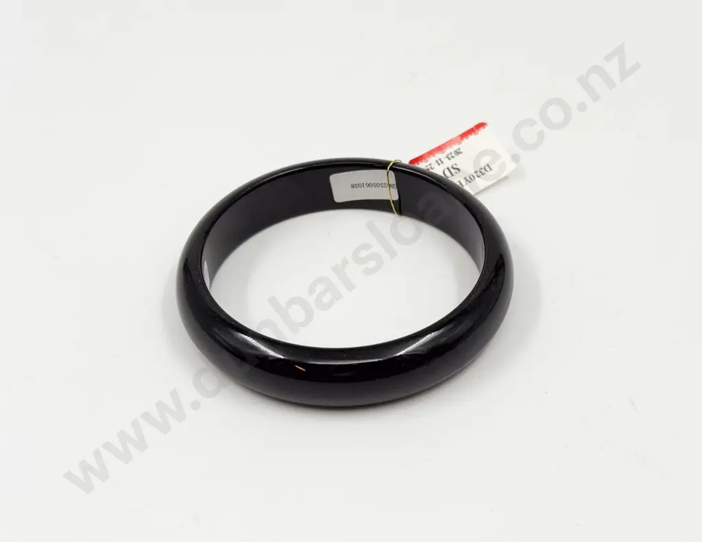 Black Jade Bangle Image 1++