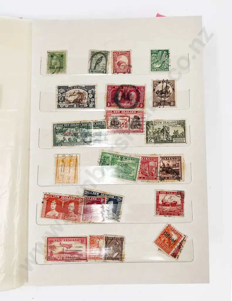 Small NZ Stock Book Album Image 1++