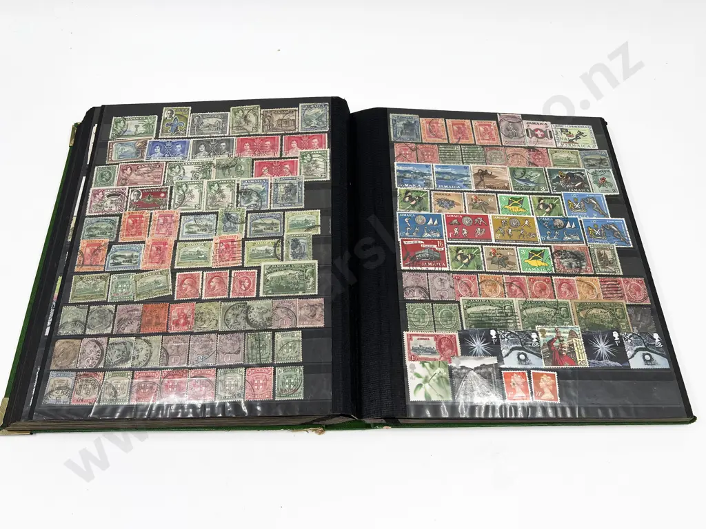 Stock Book Album Vintage World Stamps Image 1++