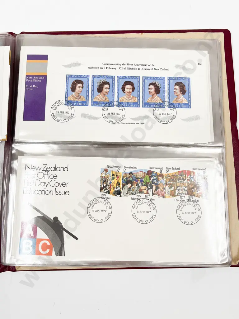 Two NZ FDC Albums Image 1++