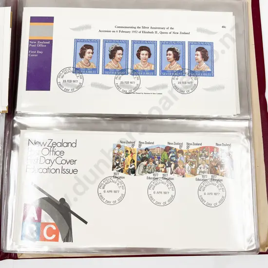 Two NZ FDC Albums