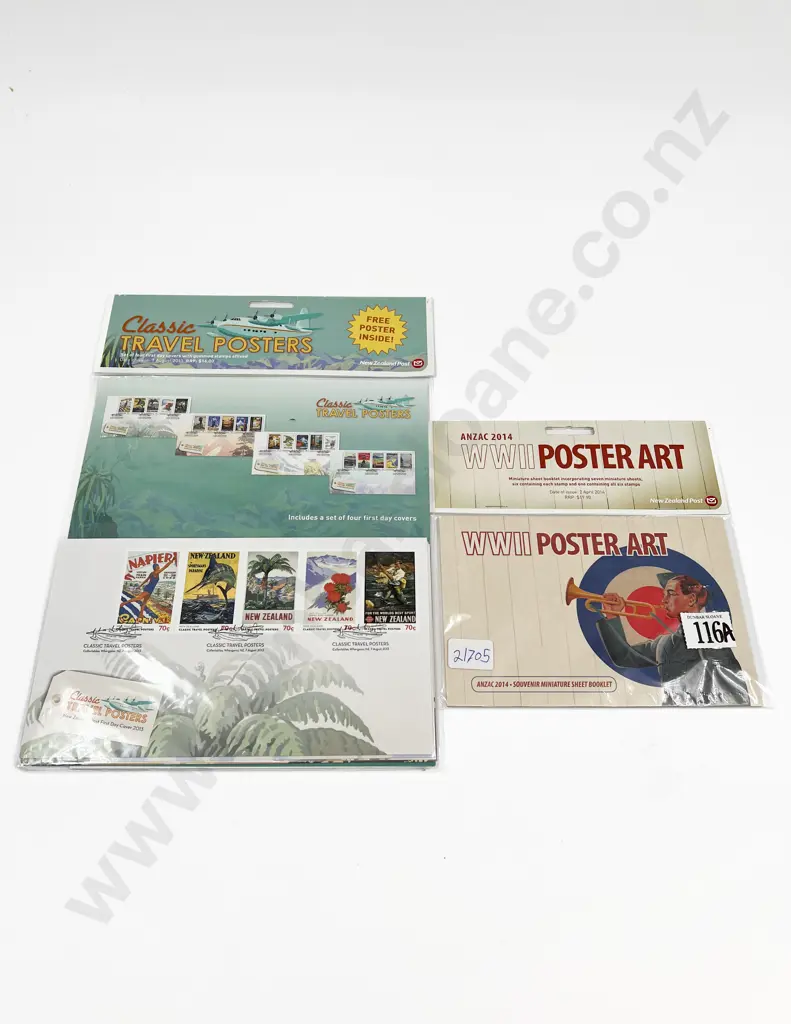 Two NZ Stamp Packs Image 1++