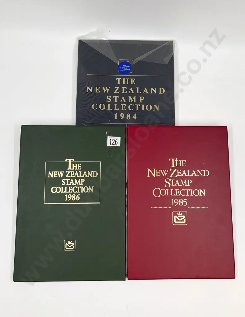 NZ 1984-1985-1986 Stamp Collections Image 1++
