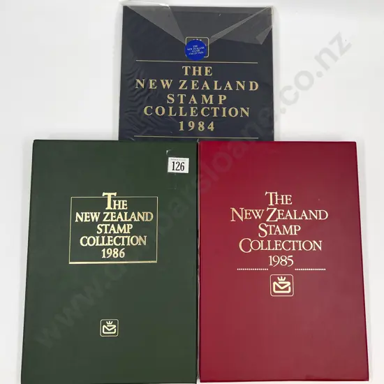 NZ 1984-1985-1986 Stamp Collections