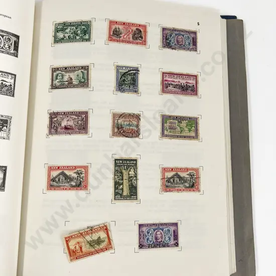 NZ Campbell Patterson (loose-leaf) Stamp Albums 1855-to Present Day (very incomplete)