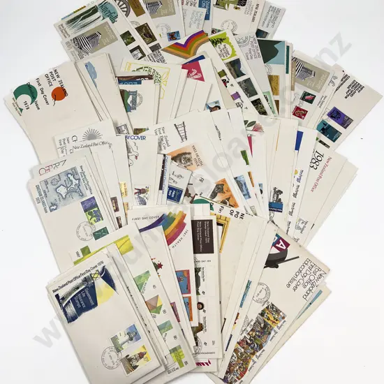 C1970-1980's Box Qty NZ Decimal FDC's