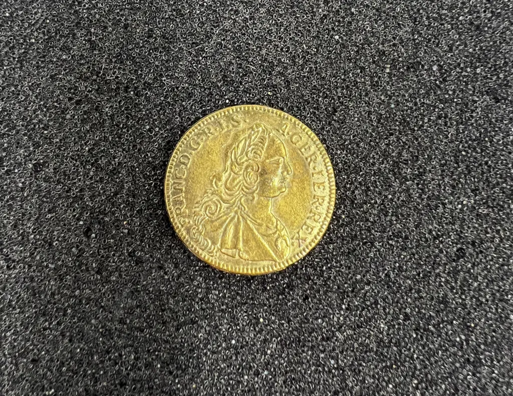 Austria 1 Ducat coin 1752 CA brass made Token modern mint Image 1++