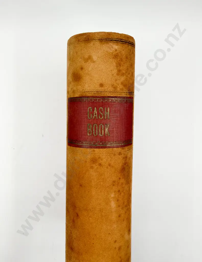 Antique Cash Book Un-used No Pages 1-23 Used 25-27 Un-used 28 - 479 Image 1++