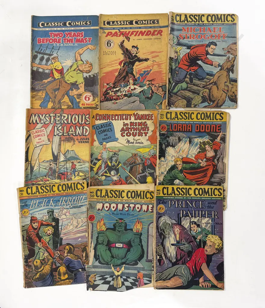USA Classic Comics No14 - 21 No27 - 32  and Various (19) Image 1++