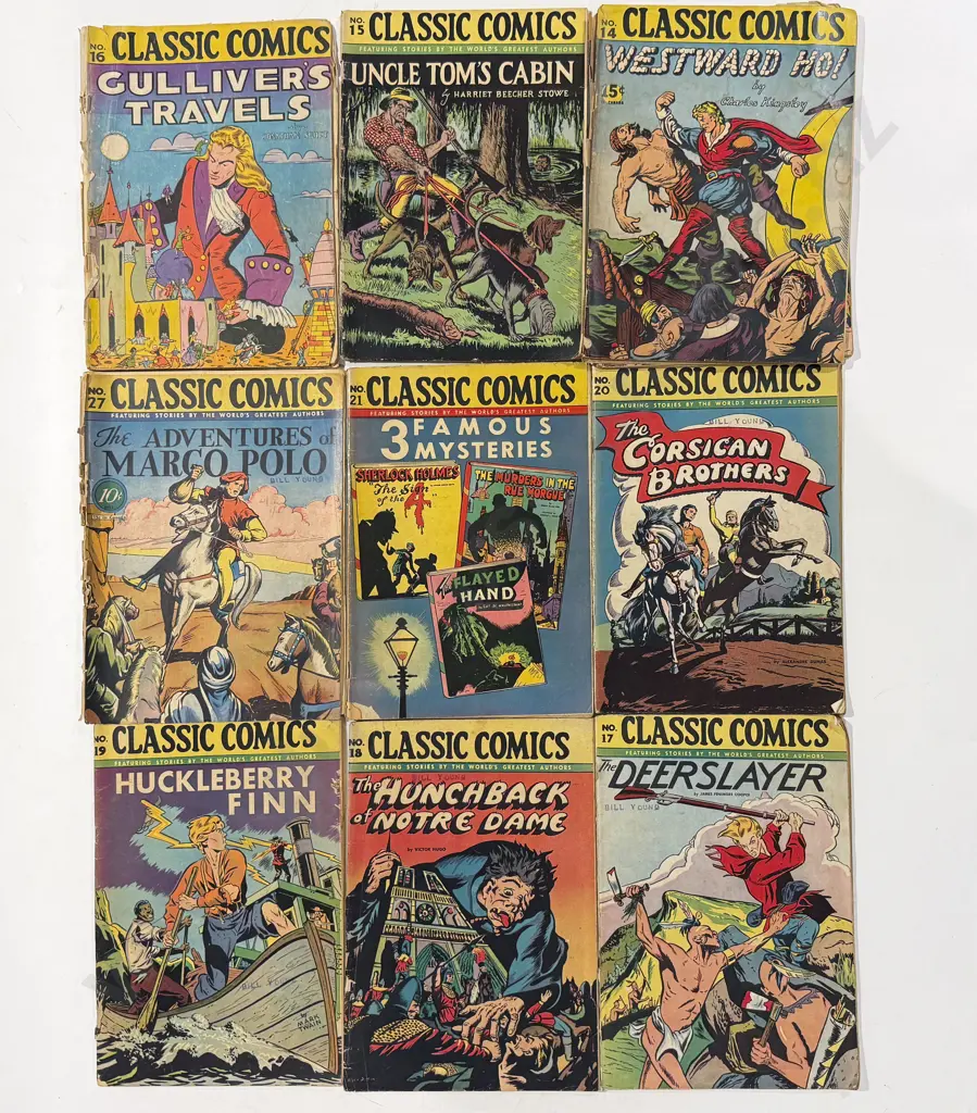 USA Classic Comics No14 - 21 No27 - 32  and Various (19) Image 1++