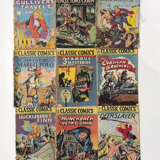 USA Classic Comics No14 - 21 No27 - 32  and Various (19)