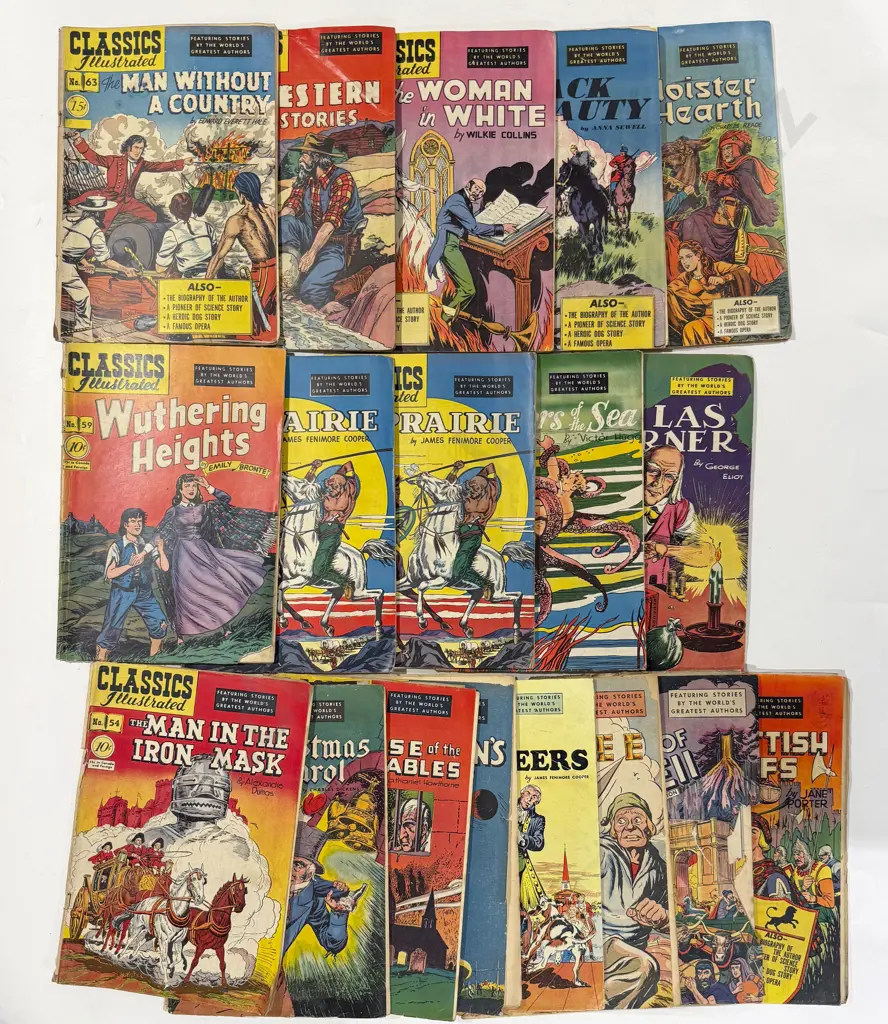 USA Printed Classics Illustrated Image 1++