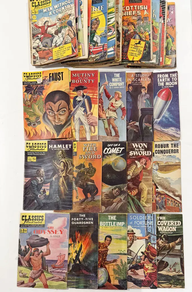 USA Printed Classics Illustrated Image 1++