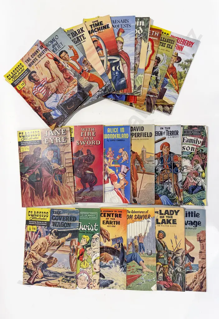 Great Britain Classics Illustrated Image 1++