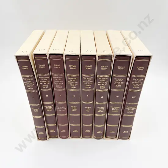 Folio Society The History of the Decline & Fall of the Roman Empire (8 Volumes)