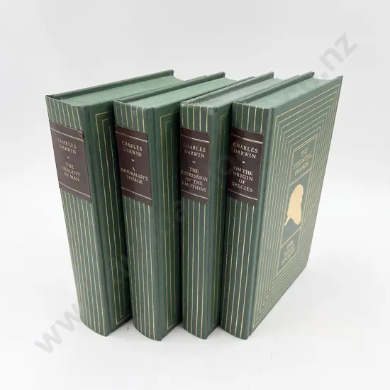 Folio Society Charles Darwin "The Essential Darwin" (Four Volumes)