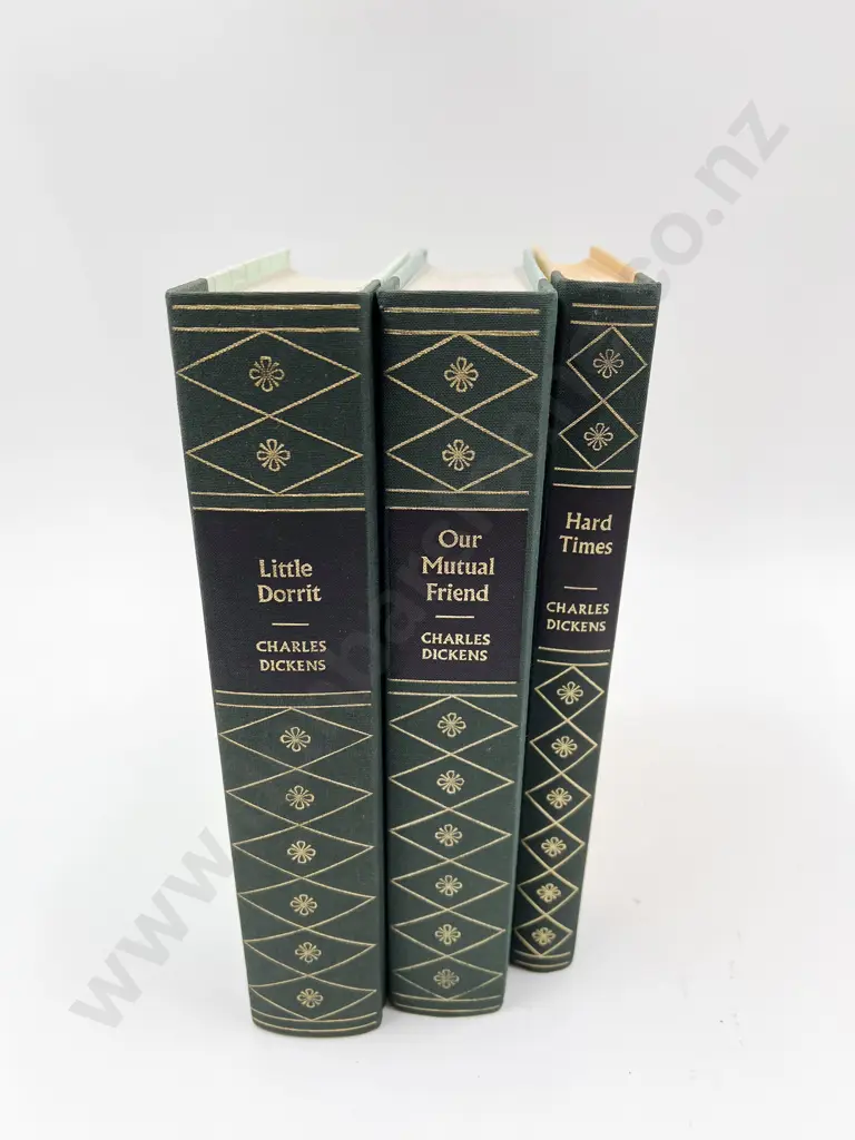 Folio Society Three Charles Dickens Volumes Image 1++