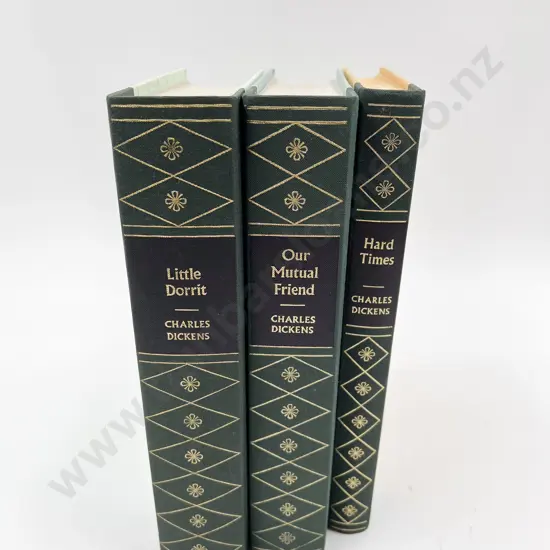 Folio Society Three Charles Dickens Volumes