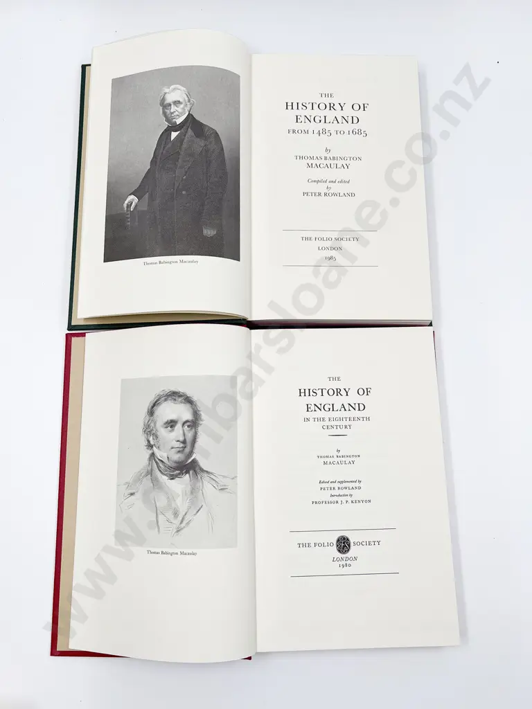 Folio Society "The History of England" (Two Volumes) Image 1++