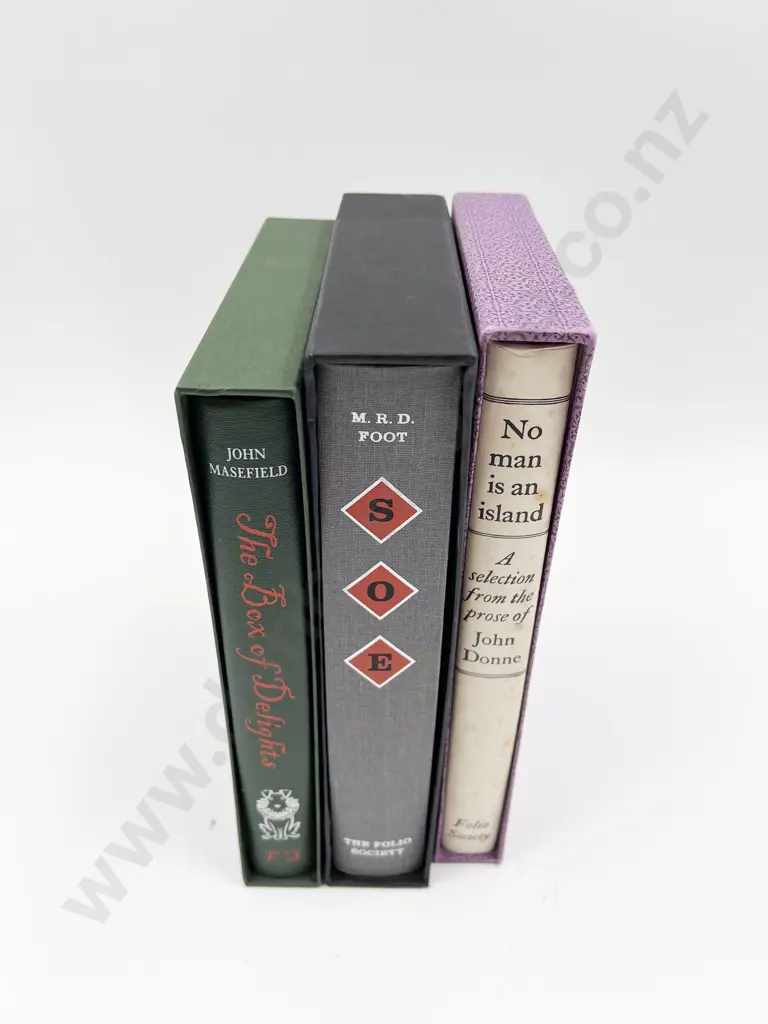 Three Assorted Folio Society Volumes Image 1++