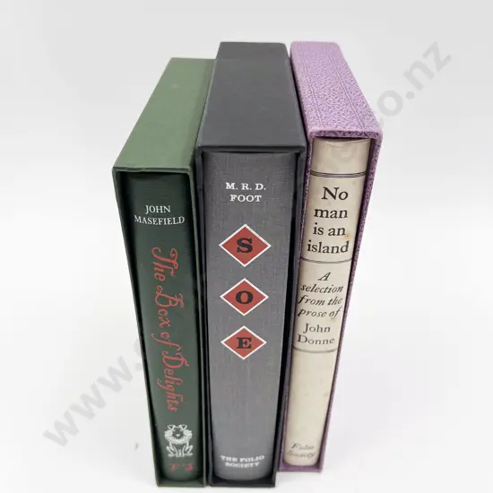 Three Assorted Folio Society Volumes