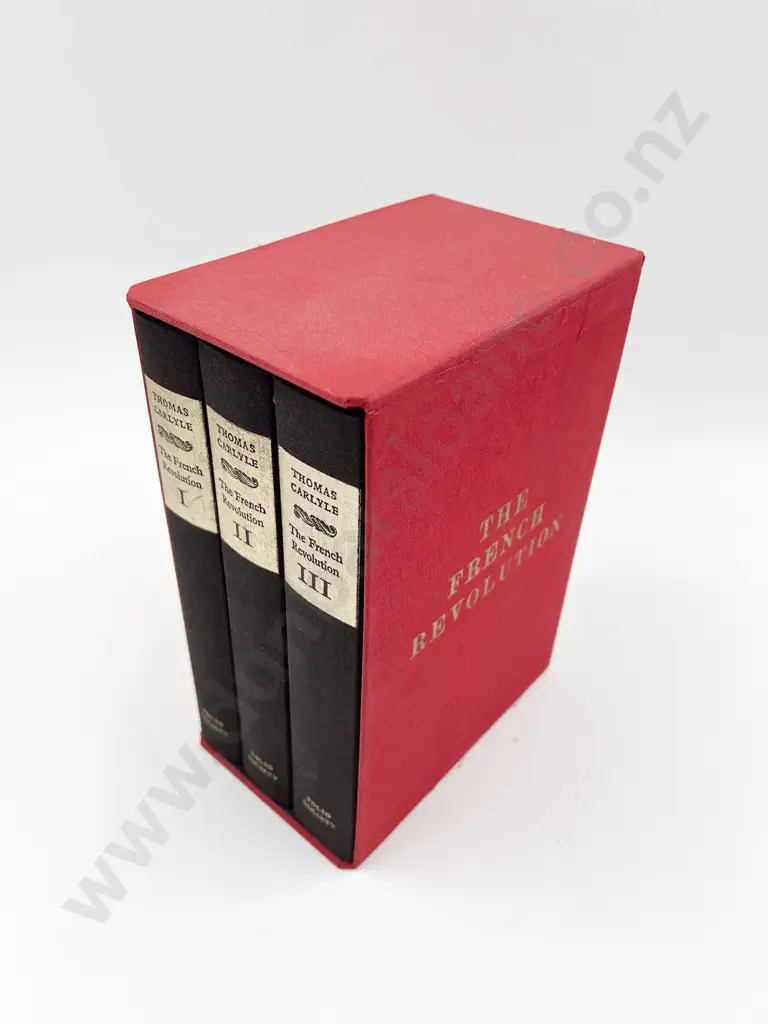 Folio Society "The French Revolution" - Thomas Carlyle (Three Volume Boxed Set) Image 1++