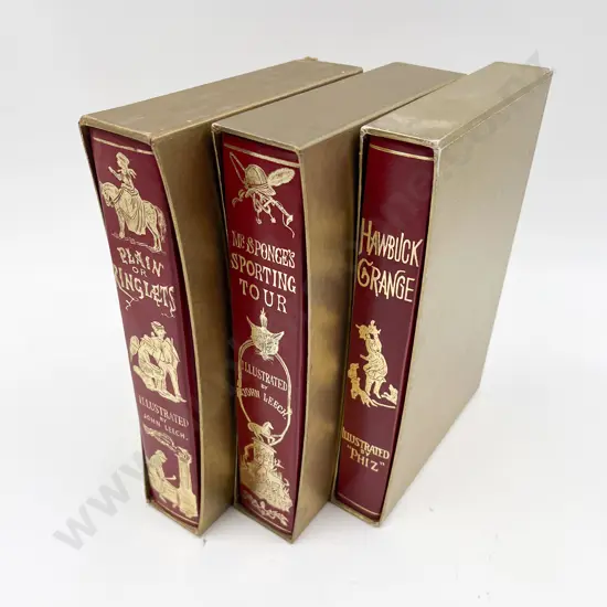 Three Folio Society Illustrated Volumes
