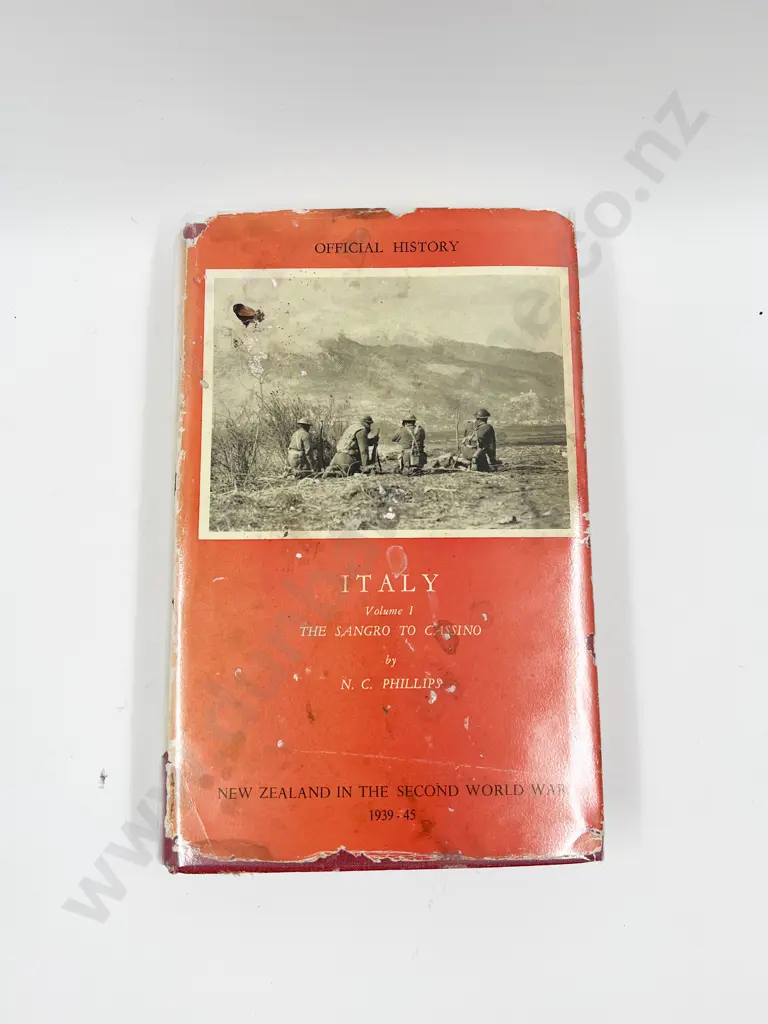 NZ Official History - Italy Volume One by N.C. Phillips Image 1++