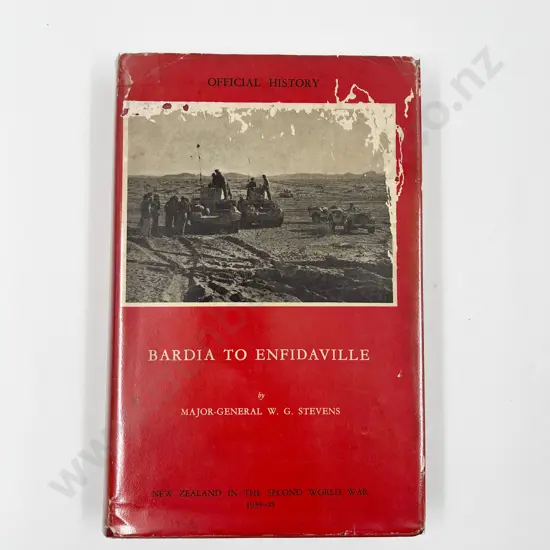 NZ Official History - Bardia to Enfidaville by Major General W.G. Stevens