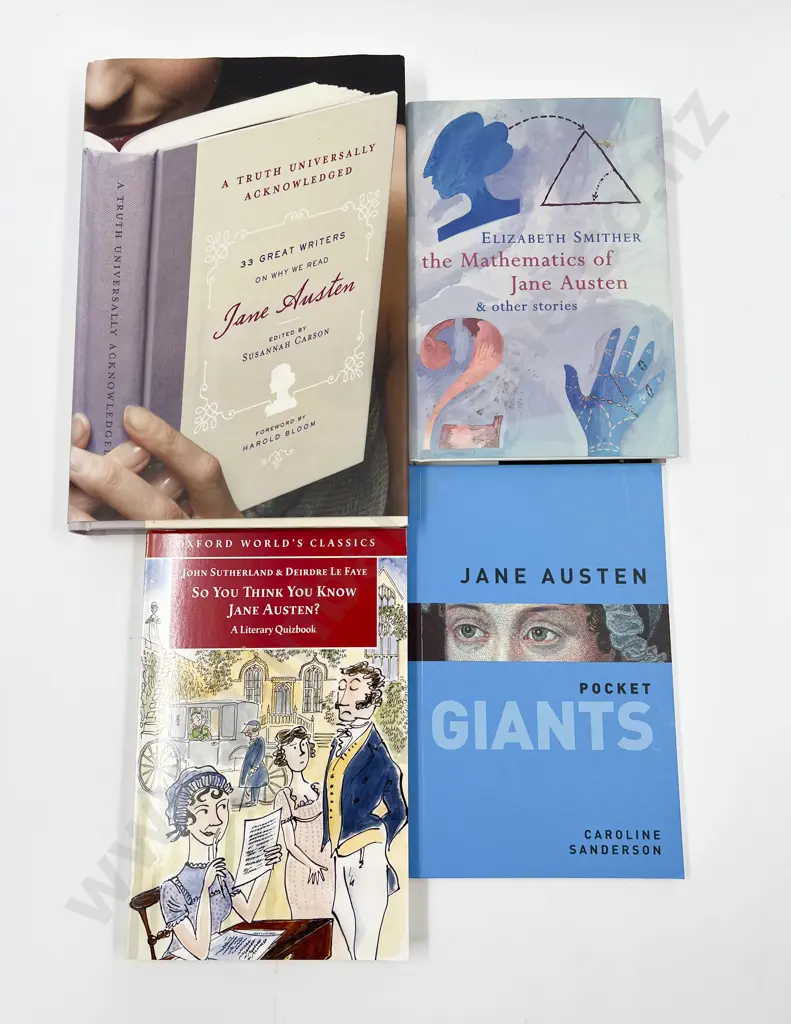 Four Non Fiction Volumes Relating to Jane Austen Image 1++