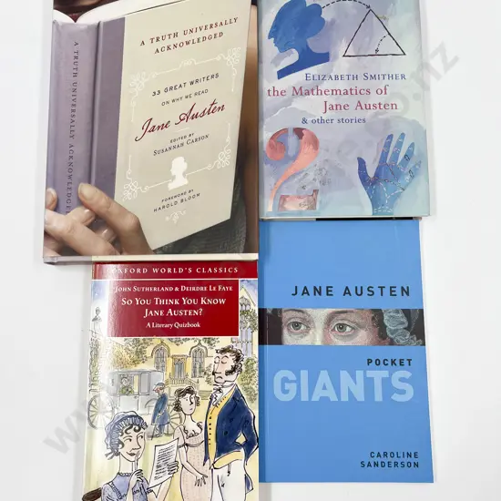 Four Non Fiction Volumes Relating to Jane Austen
