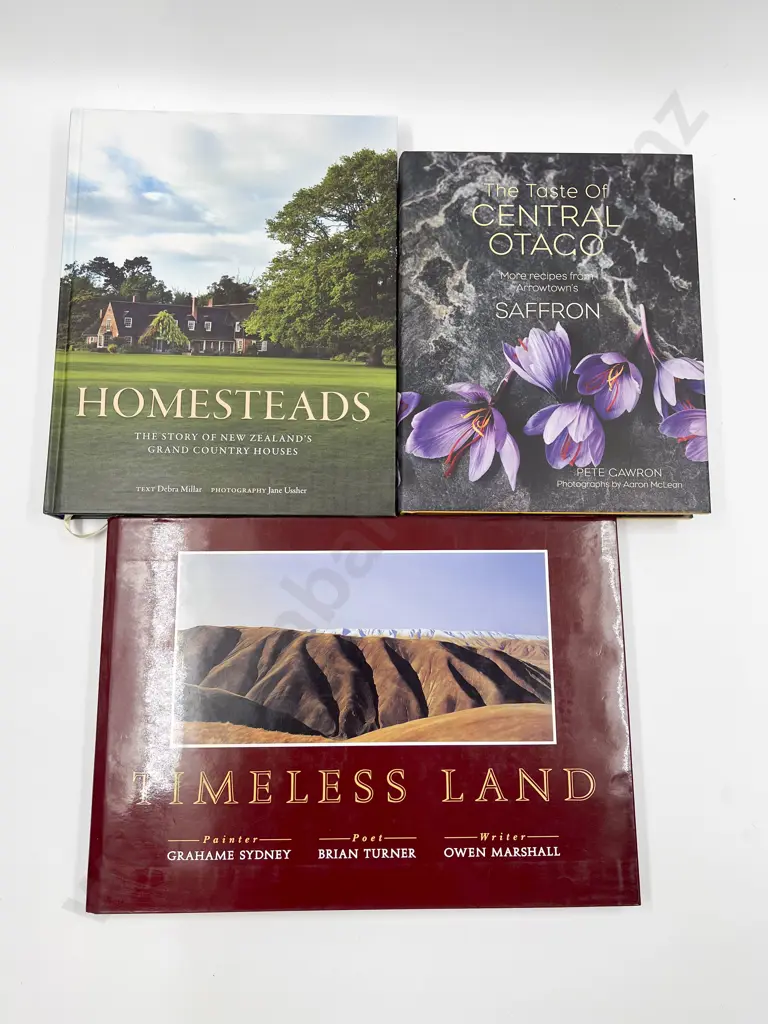 Timeless Land together with Two Modern NZ Reference Volumes Image 1++