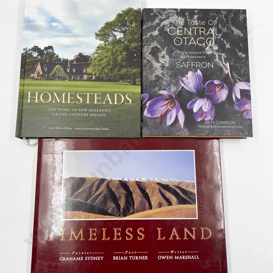 Timeless Land together with Two Modern NZ Reference Volumes