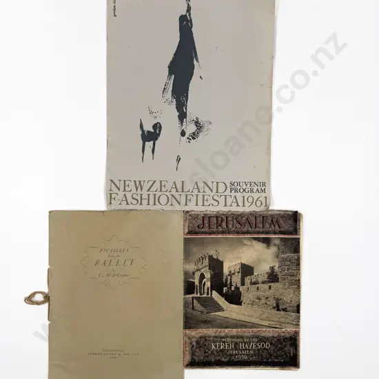 Three Assorted Vintage Souvenir Programmes etc