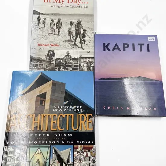 Three Assorted NZ Reference Books