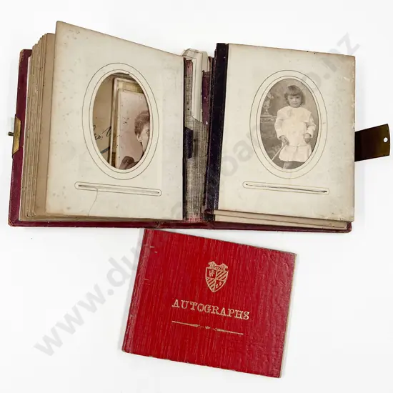 Vintage Photograph Album & Autograph Album