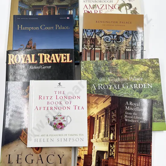 Quantity of Assorted Books incl Mostly Royalty Reference